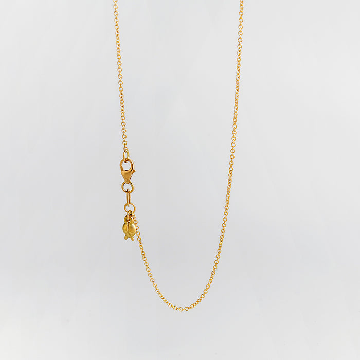 שרשרת רולו 1.2 מ"מ (14 / 18 קראט)