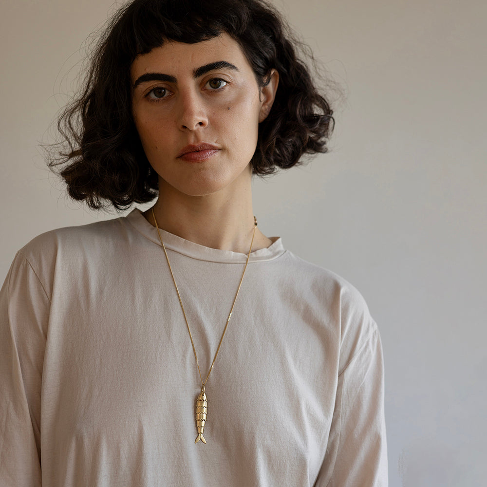 תליון דג זהב