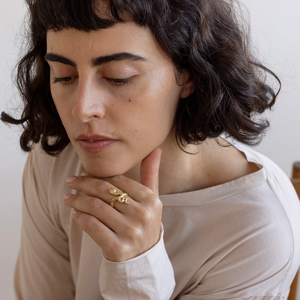 טבעת נחש גדול