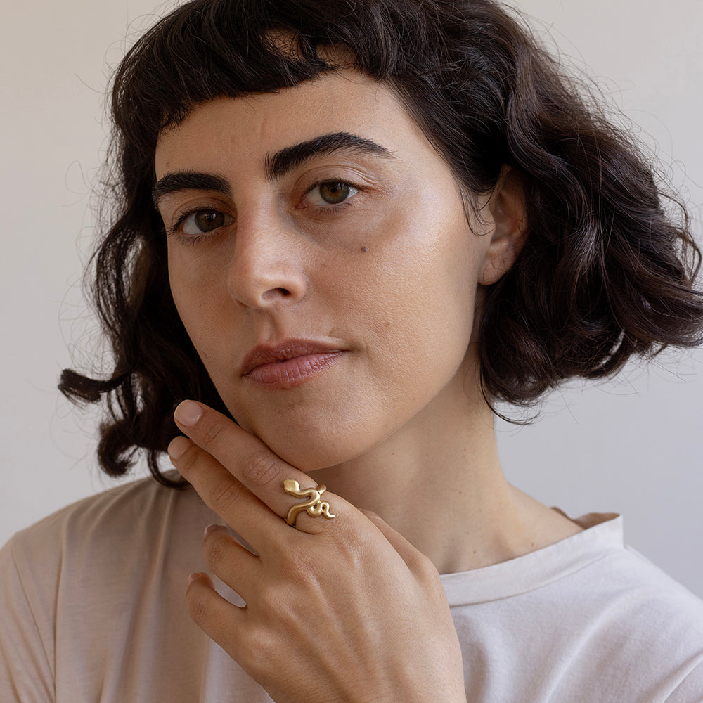 טבעת נחש גדול