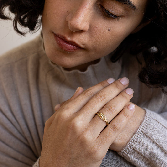 טבעת חיטה דקה