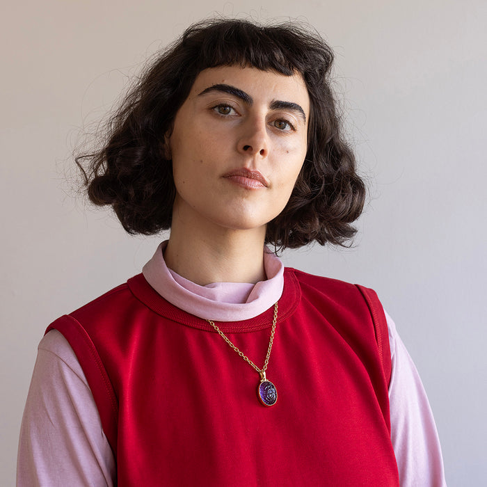 תליון אמטיסט גדול