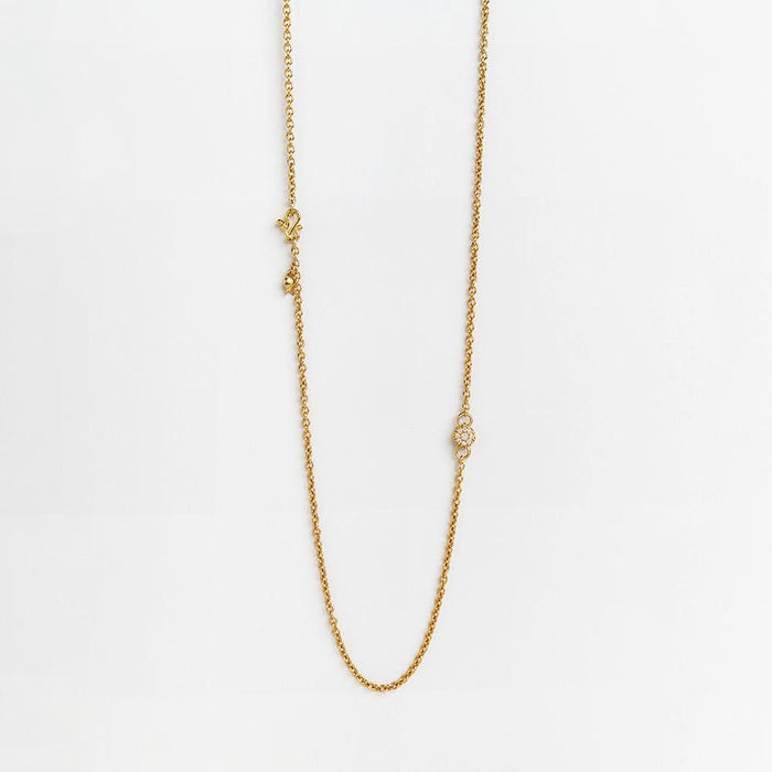 שרשרת רולו עבה 2.9 מ"מ (18 קראט זהב)