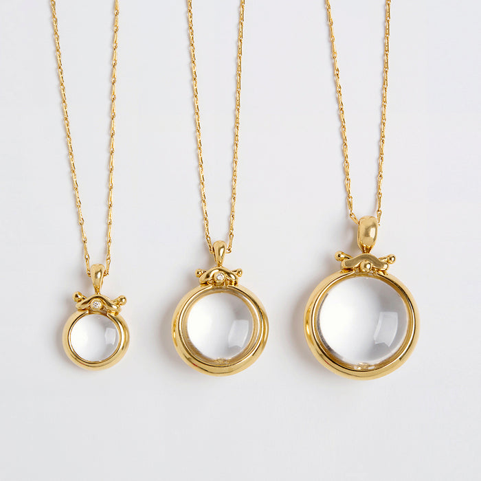 תליון בועה שקופה (בינונית)