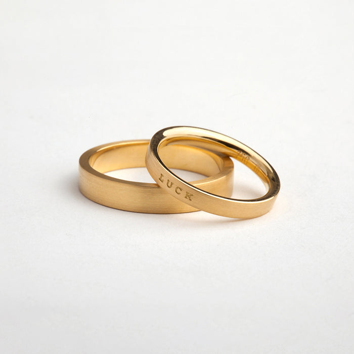 טבעת מושלמת ישרה (מזל)