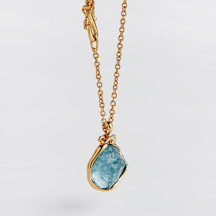 תליון שמיים כחולים (אקוומרין)