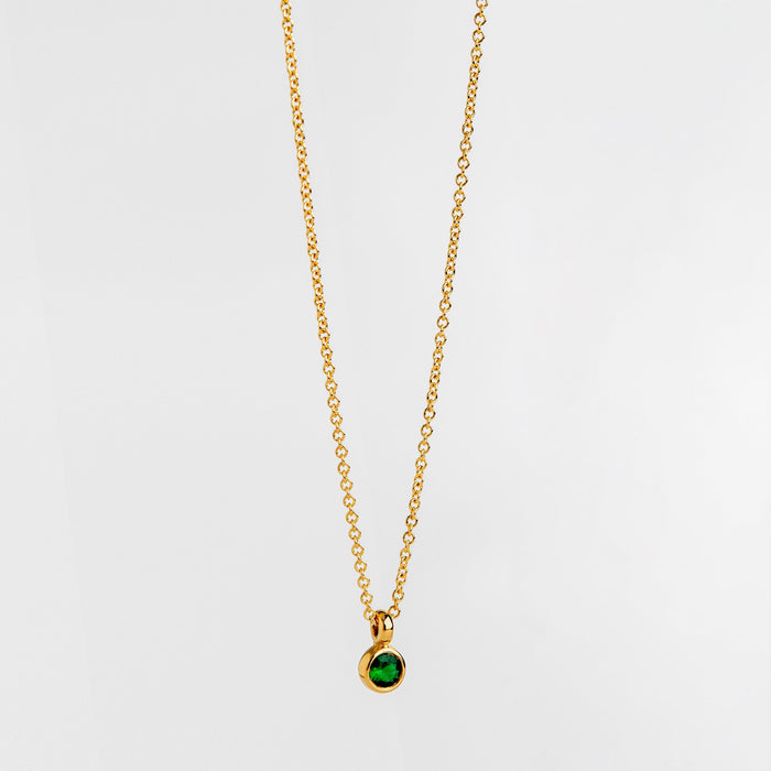 תליון אמרלד קטן (עגול)