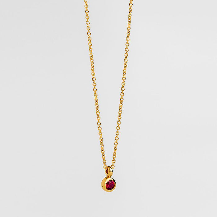 תליון רובי קטן (עגול)