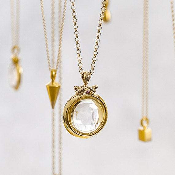 תליון בועה שקופה (קטנה)