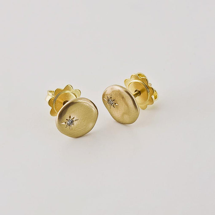 עגילי ענני יהלומים